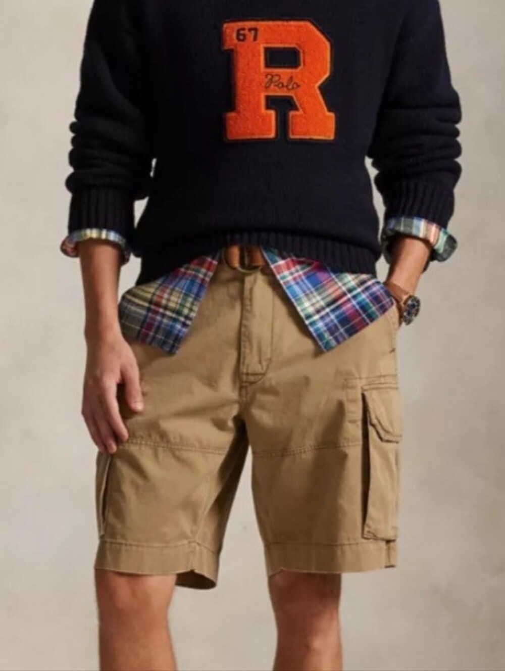 Ralph Lauren Polo Men’s Khaki Cargo Shorts